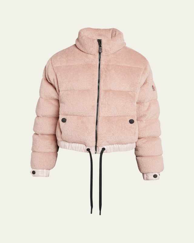 Ayse Polartec Velvet Fleece Bomber Jacket
